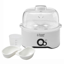 Russell Hobbs Fully Automatic Egg Cooker (6 Egg Capacity & 2 Egg Poaching Pans, 300W)