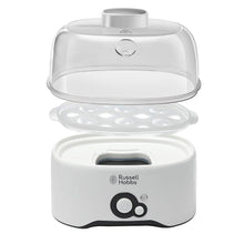 Russell Hobbs Fully Automatic Egg Cooker (6 Egg Capacity & 2 Egg Poaching Pans, 300W)