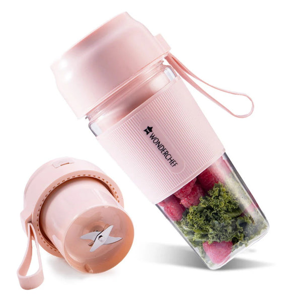 Wonderchef Nutri Cup Portable Blender (Pink, 300ml)