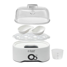 Russell Hobbs Fully Automatic Egg Cooker (6 Egg Capacity & 2 Egg Poaching Pans, 300W)