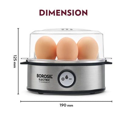Borosil Electric Egg Boiler (7 Egg Capacity, 360W)