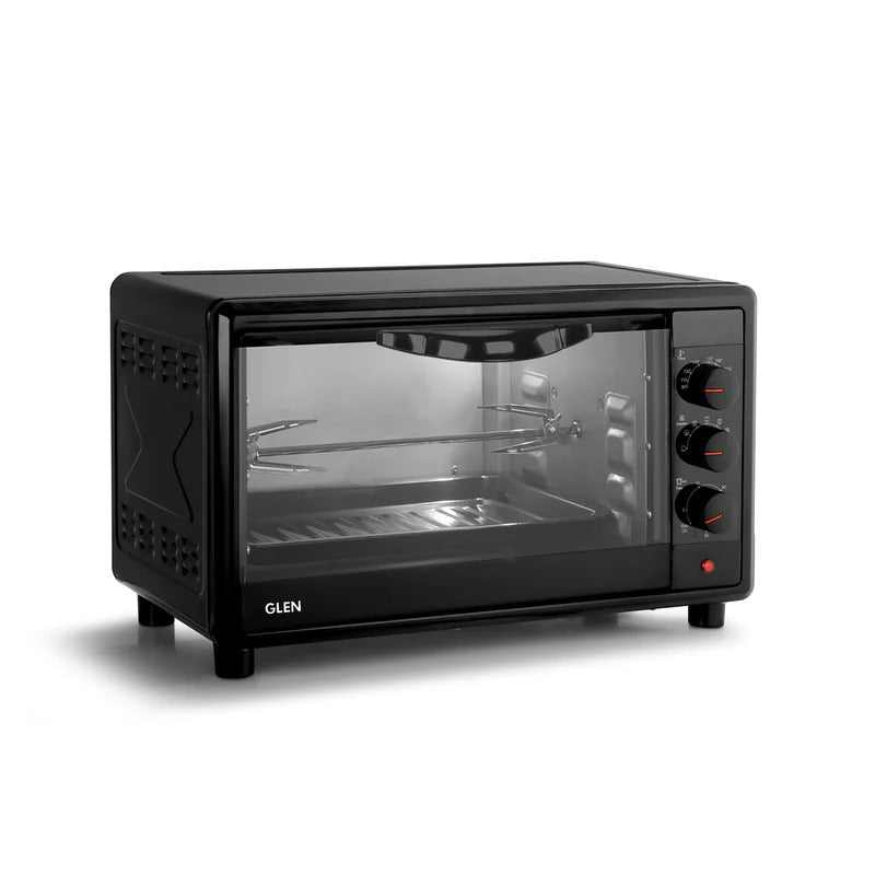 Glen Oven Toaster Griller (OTG) (25 Litre, Black)