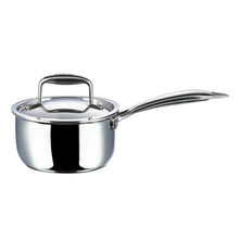 Vinod Platinum Triply Stainless Steel Saucepan with Lid (1.2 L)