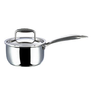 Vinod Platinum Triply Stainless Steel Saucepan with Lid (1.6 L)