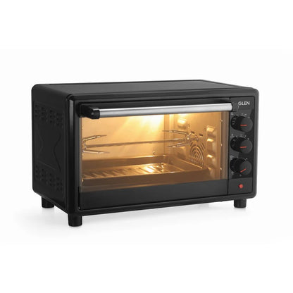 Glen Oven Toaster Griller (OTG) (25 Litre, Black)