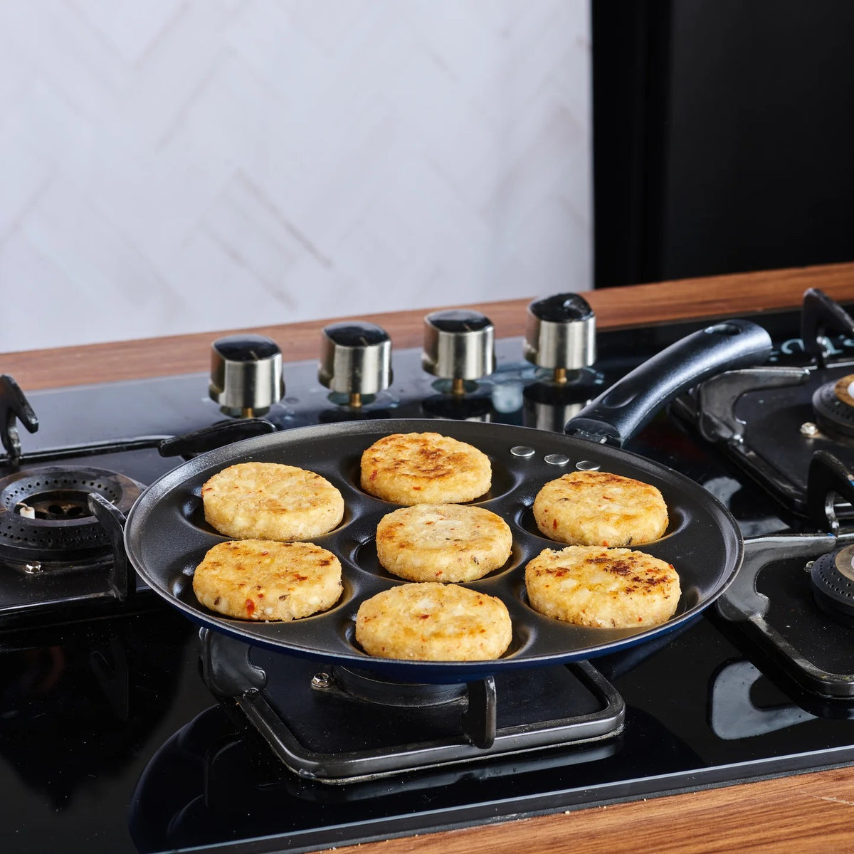 Vinod Zest Non-Stick Mini Uttapam Pan (26 cm)