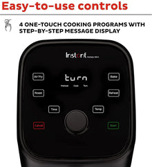 Instant Pot Vortex 2 Qt Digital Air Fryer (Black, 2 Litres Oil Capacity)