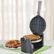 Wonderchef Belgian Waffle Maker (Black & Steel, 1000W)