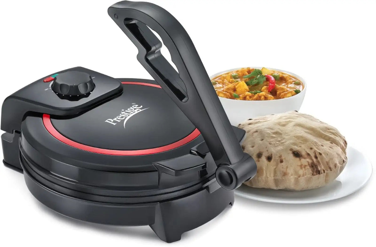 Prestige PRM 6.0 Roti & Khakhra Maker (Black, 1200W)
