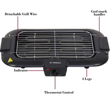Pringle BBQ 1901 Electric Barbecue Grill (Black, 2000W)