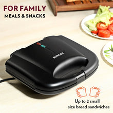 Borosil Klassy Sandwich Maker (Black, 800W)