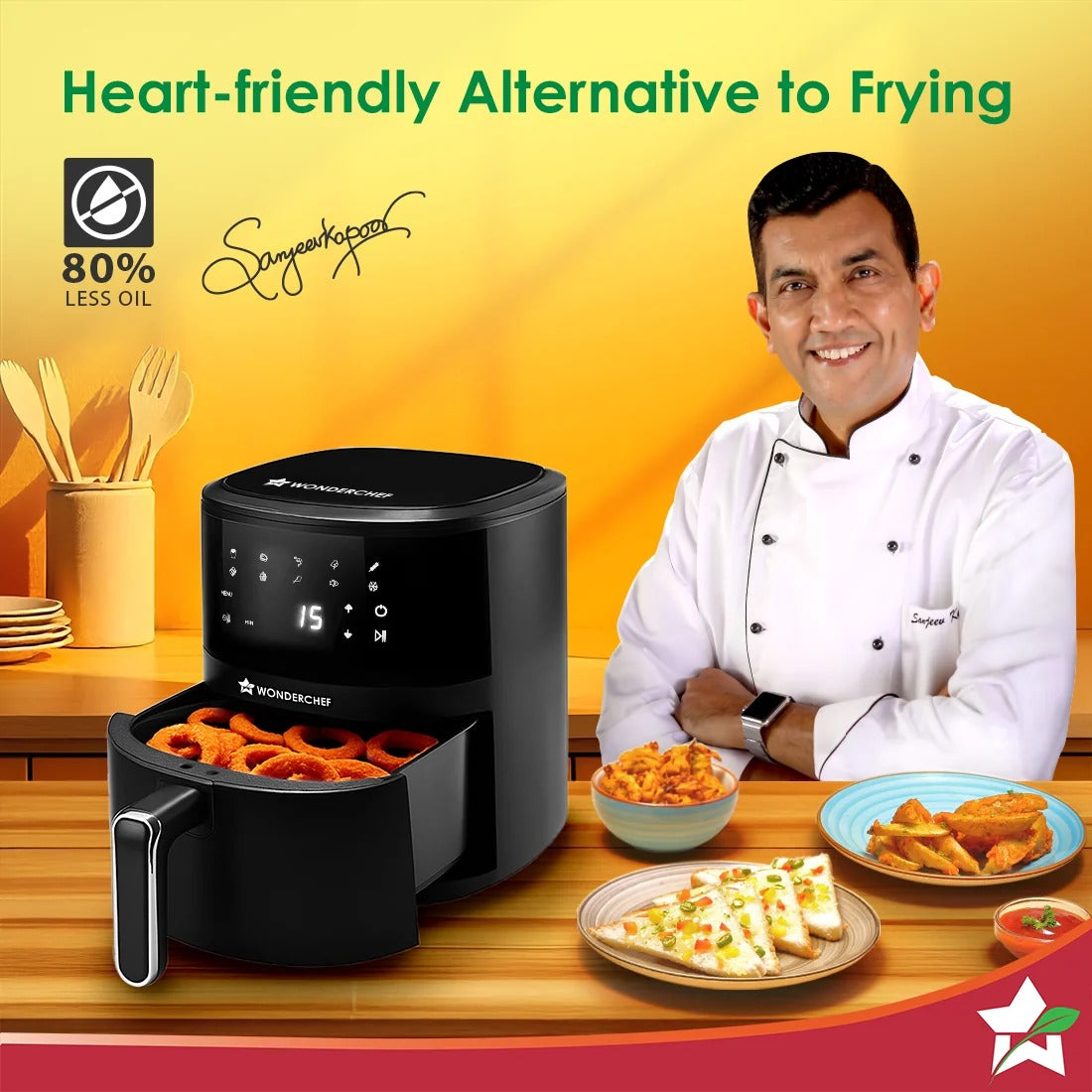 Wonderchef Neo Pro Digital Air Fryer (4.5L) (1300W)