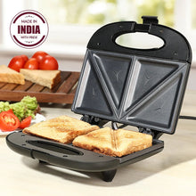 Borosil Klassy Sandwich Maker (Black, 800W)