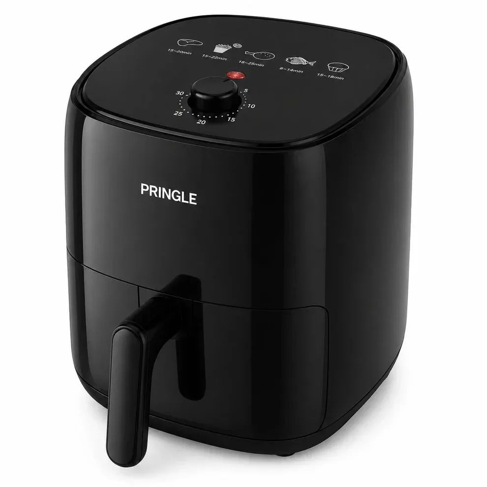 Pringle AirLite Manual Air Fryer, Black (2.2L) (1000W)