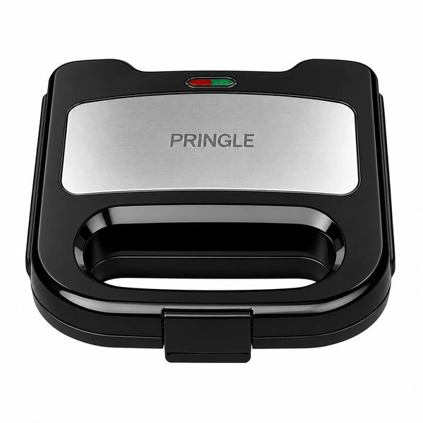 Pringle Crusty Grill Sandwich Maker (Black & Silver, 800W)