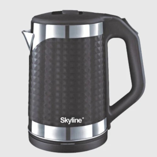 Skyline VTL-5026 Double Wall Electric Kettle (Black, 1.8 Litre)