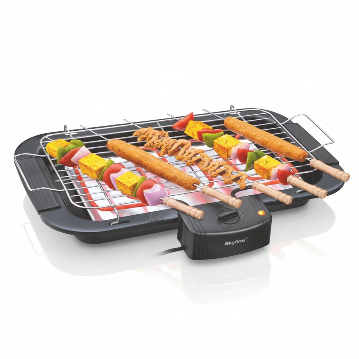 Skyline VTL-4545 Barbeque Grill (Black, 2000W)