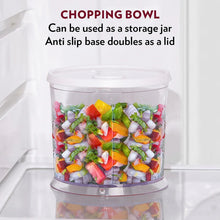 Borosil Chef Delite Electric Vegetable Chopper (500 ml Bowl, White)