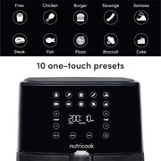 Nutricook Air Fryer 2 (Black, 5.5 Litre)