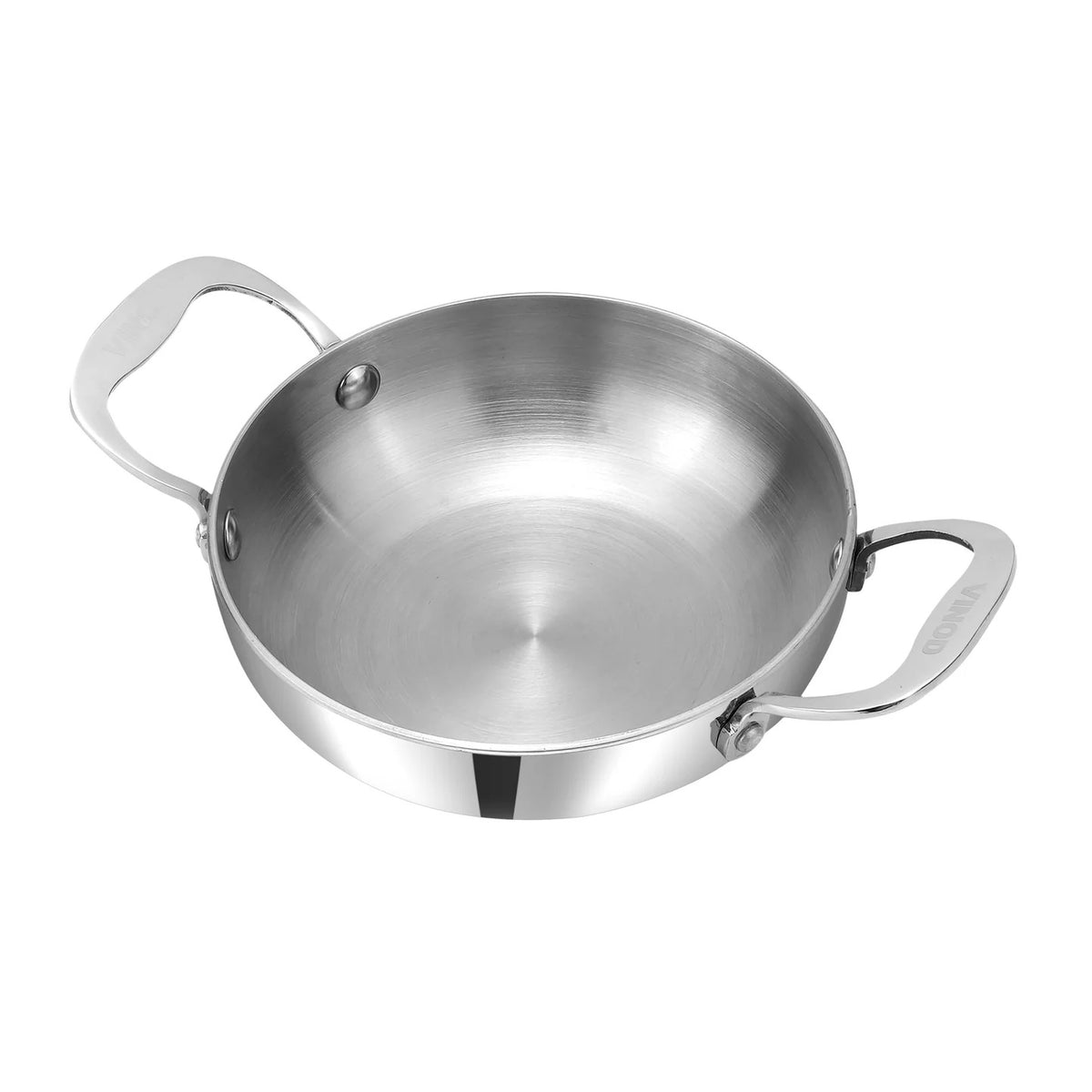 Vinod Platinum Triply Mini Kadai (14 cm)