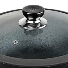 Vinod Legacy Pre-Seasoned Cast Iron Kadai with Glass Lid (3.3 L)