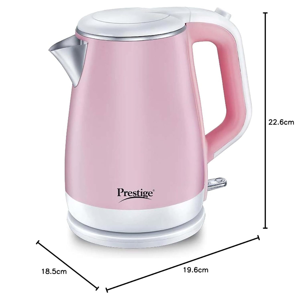 Prestige PKPC Pink Electric Kettle (Pink, 1.5 Litre)