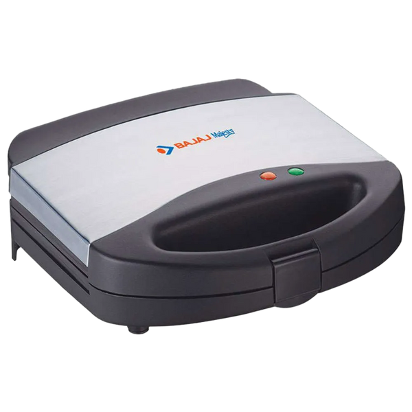 Bajaj Majesty SWX 8 Sandwich Maker (Silver & Black, 700W)