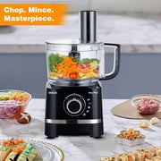 Inalsa Easy Prep Food Processor with Atta Kneader (Black, 1.4 Litre)