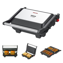 Inalsa Grill Master Sandwich Maker (Black, 1000W)