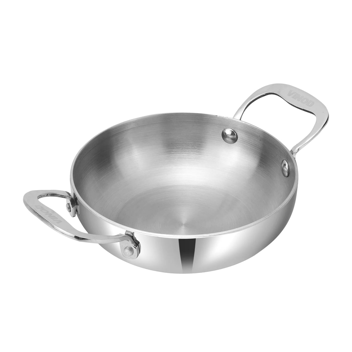 Vinod Platinum Triply Mini Kadai (14 cm)