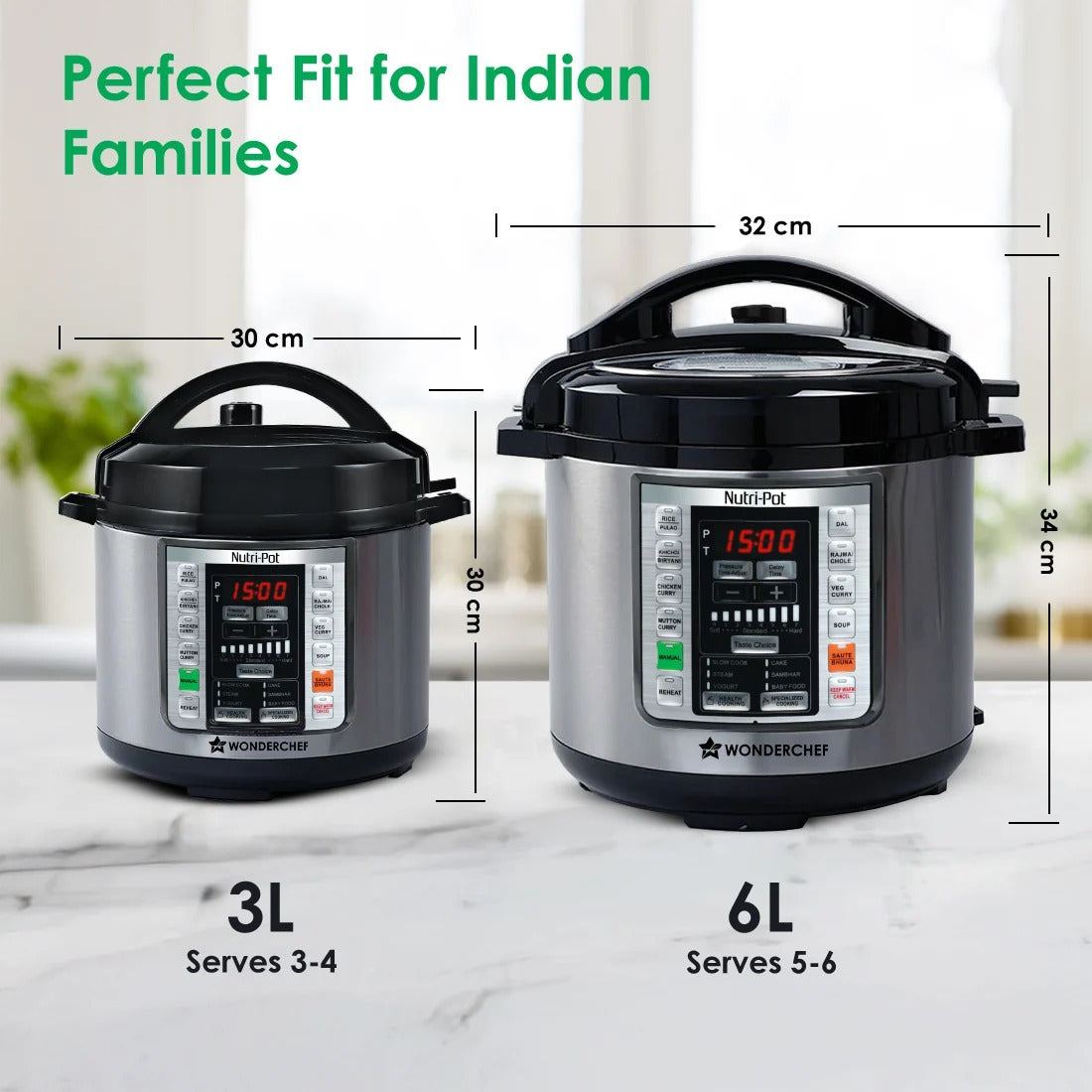 Wonderchef Nutri-Pot Electric Multi Cooker (6L)