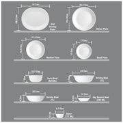 Corelle Livingware Herbs Dinner Set (21 Piece)