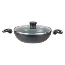 Vinod Zest Ceramica Kadai with Glass Lid, Induction Friendly (2.5 L)