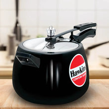 Hawkins Contura Black Pressure Cooker (6.5 Litre, Hard Anodised) (CB 65)