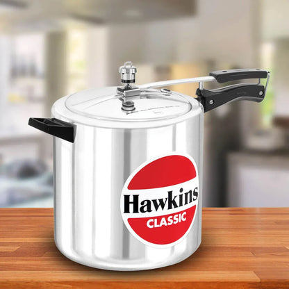 Hawkins Classic Pressure Cooker (12 Litre, Aluminium Pressure Cooker) (CL 12)