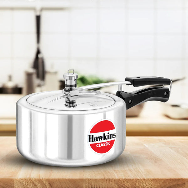 Hawkins Classic Pressure Cooker (3.5 Litre, Aluminium Pressure Cooker) (CL 35)
