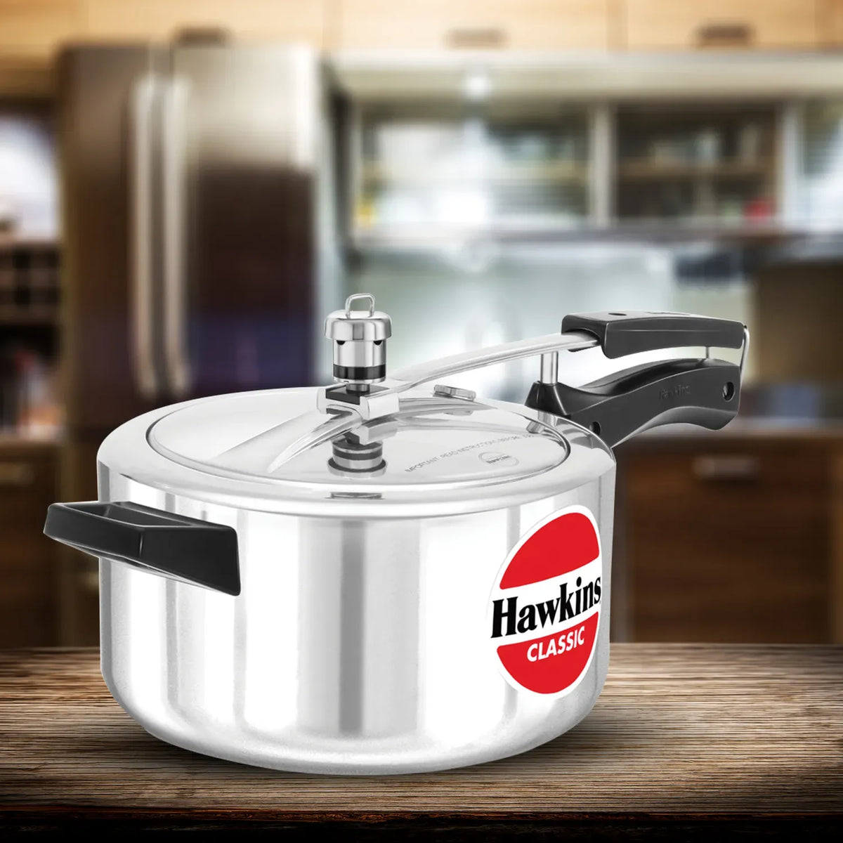 Hawkins Classic Pressure Cooker (4 Litre, Aluminium Pressure Cooker) (CL 40)