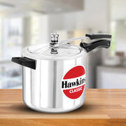Hawkins Classic Pressure Cooker (6.5 Litre, Aluminium Pressure Cooker) (CL 65)