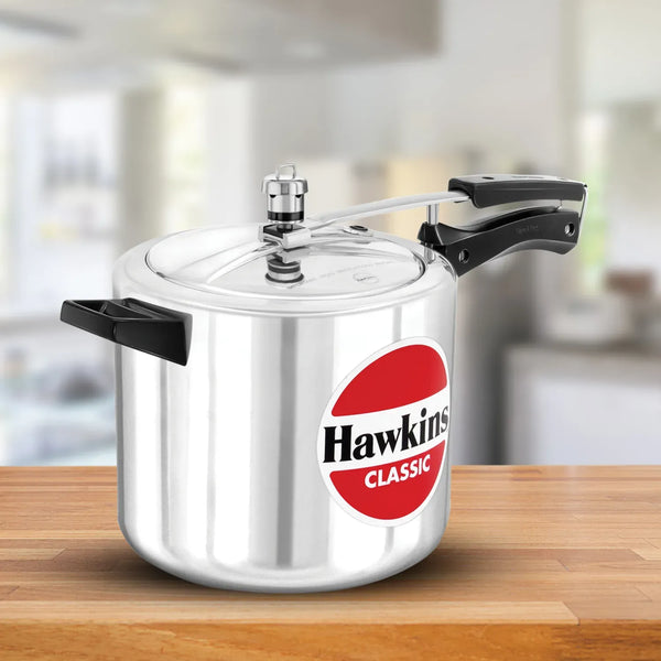 Hawkins Classic Pressure Cooker (6.5 Litre, Aluminium Pressure Cooker) (CL 65)