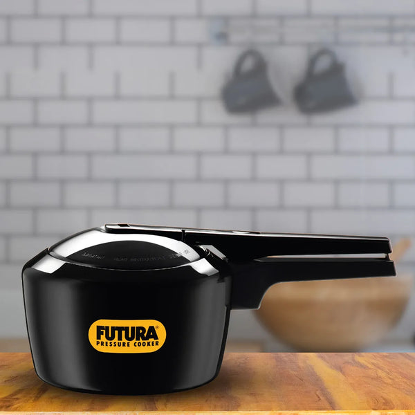 Hawkins Futura Hard Anodised Pressure Cooker (2 Litre, Inner Lid Pressure Cooker) (FP 20)