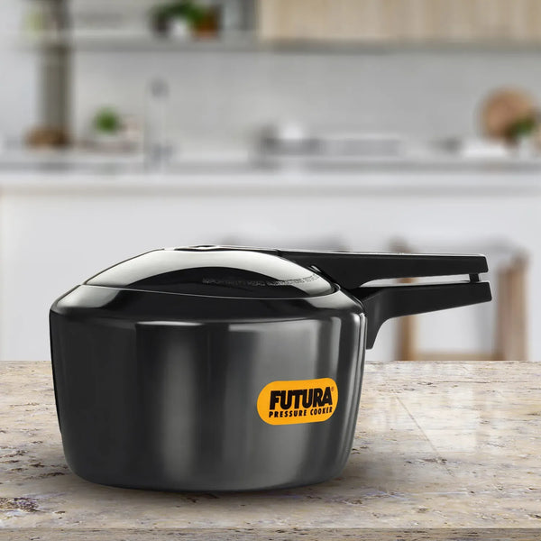 Hawkins Futura Hard Anodised Pressure Cooker (3 Litre, Inner Lid Pressure Cooker) (FP 30)