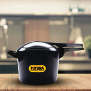 Hawkins Futura Hard Anodised Pressure Cooker (7 Litre, Inner Lid Pressure Cooker) (FP 7T)