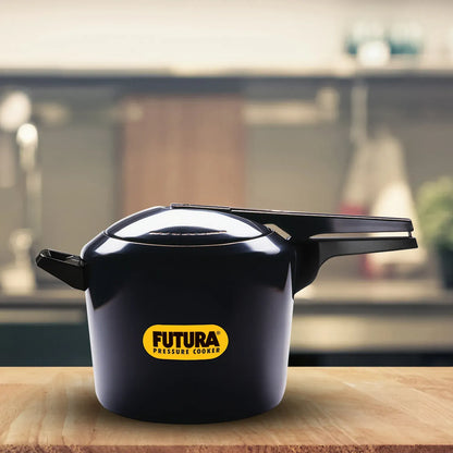 Hawkins Futura Hard Anodised Pressure Cooker (7 Litre, Inner Lid Pressure Cooker) (FP 7T)