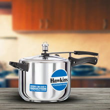 Hawkins Stainless Steel Pressure Cooker (5 Litre, Induction Compatible) (HSS 50)