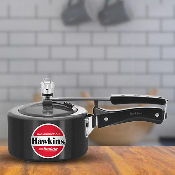 Hawkins Instaa Pressure Cooker (1.5 Litre, Induction Compatible) (IIH 15)