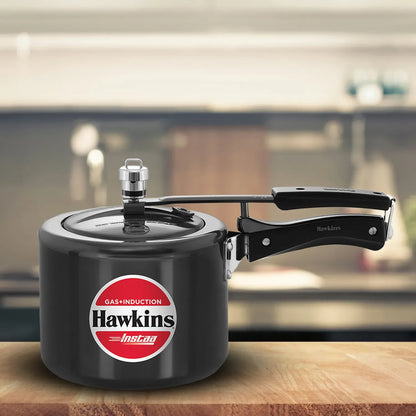 Hawkins Instaa Pressure Cooker (3 Litre, Induction Compatible) (IIH 3T)