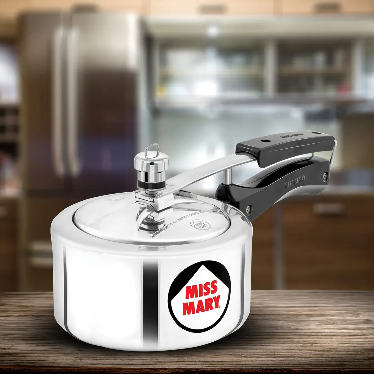 Hawkins Miss Mary Pressure Cooker (1.5 Litre, Aluminium Pressure Cooker) (MM 15)