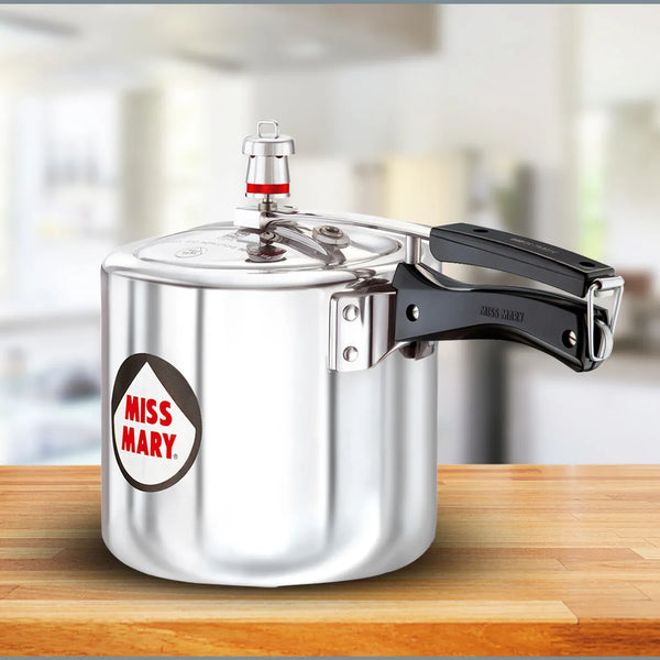 Hawkins Miss Mary Pressure Cooker (3.5 Litre, Aluminium Pressure Cooker) (MM 35)