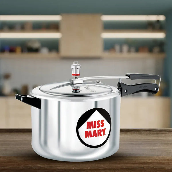 Hawkins Miss Mary Pressure Cooker (8.5 Litre, Aluminium Pressure Cooker) (MM 85)