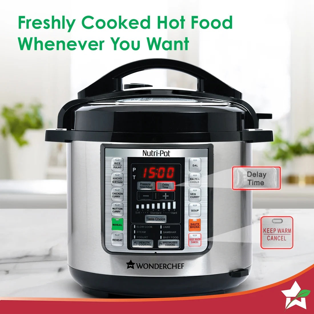Wonderchef Nutri-Pot Electric Multi Cooker (3L)